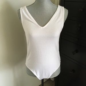 GAP White Tank Bodysuit